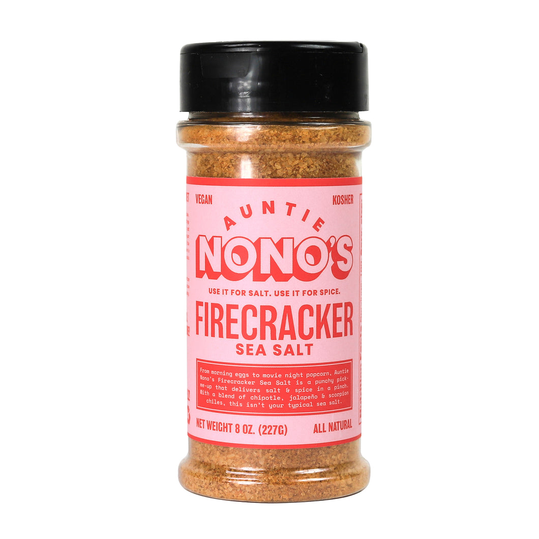 Auntie Nono's Firecracker Sea Salt -Single Bottle